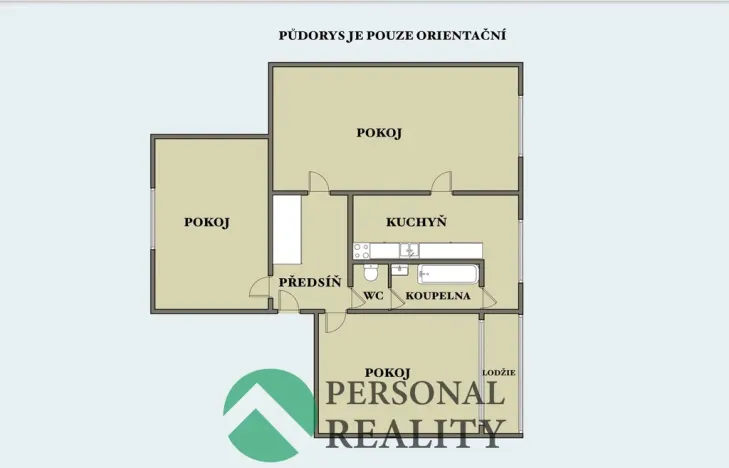 Prodej bytu 3+1, Mariánské Lázně - Úšovice, Hroznatova, 60 m2