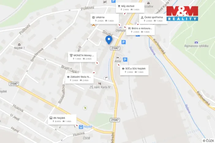 Prodej bytu 2+1, Nejdek, náměstí Karla IV., 107 m2