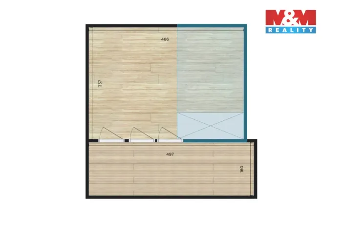 Prodej chaty, Třemošnice - Starý Dvůr, 42 m2