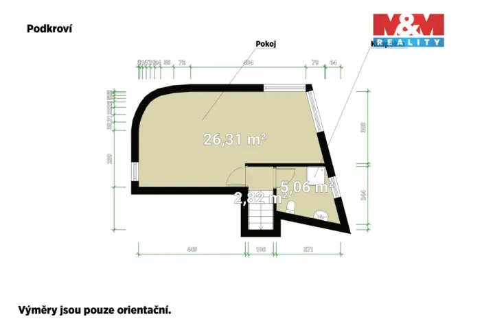Prodej rodinného domu, Roztoky, Burgerova, 150 m2