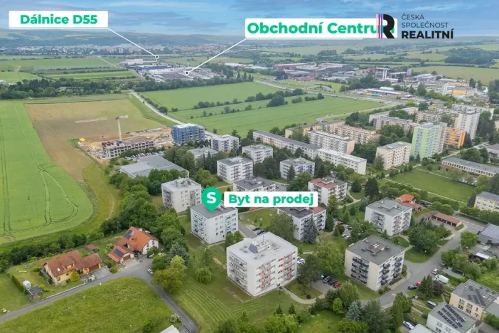Prodej bytu 2+1, Zlín - Malenovice, Tyršova, 54 m2