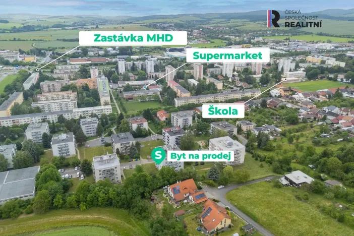 Prodej bytu 2+1, Zlín - Malenovice, Tyršova, 54 m2