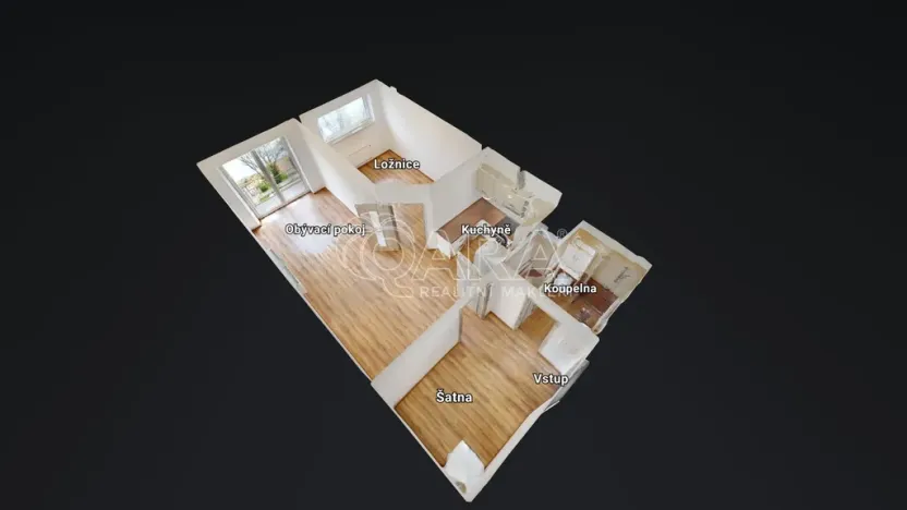 Pronájem bytu 2+kk, Hořovice, U Štěpánků, 51 m2