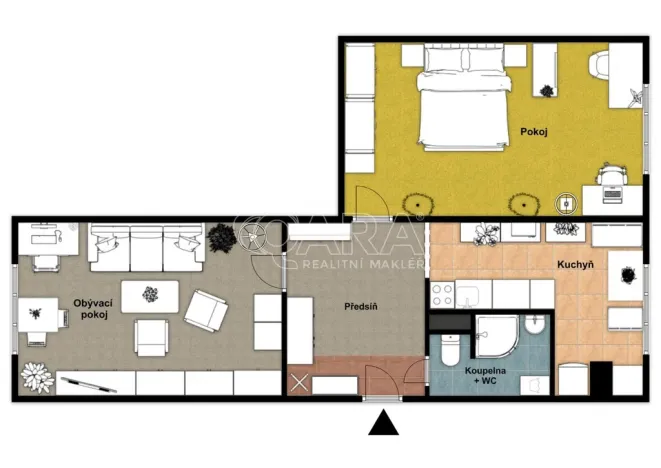 Prodej bytu 2+1, Třemošná, Sídliště, 62 m2