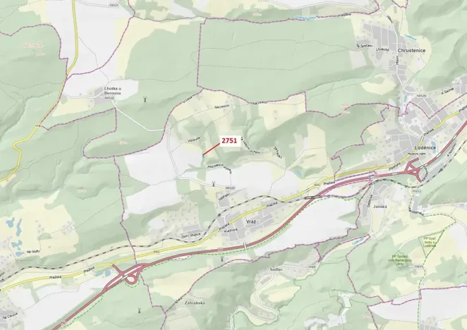 Dražba lesa, Vráž, 706 m2
