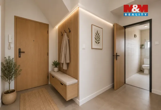 Prodej bytu 1+1, Aš, Vysoká, 37 m2