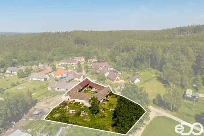 Prodej rodinného domu, Trhové Sviny - Hrádek, 3410 m2