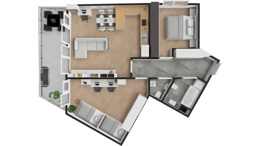 Prodej bytu 3+kk, Praha - Troja, Mazurská, 120 m2