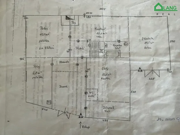 Prodej zemědělské usedlosti, Rovečné, 125 m2