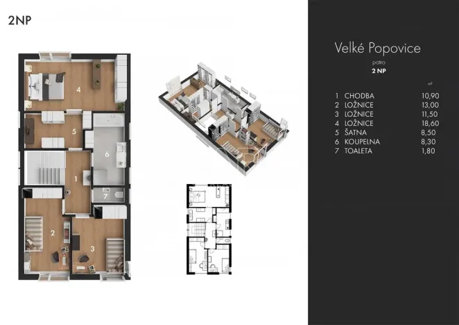 Prodej rodinného domu, Velké Popovice, 190 m2
