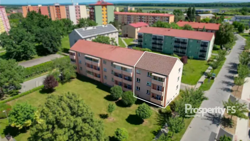 Prodej bytu 2+1, Chropyně, Tyršova, 54 m2