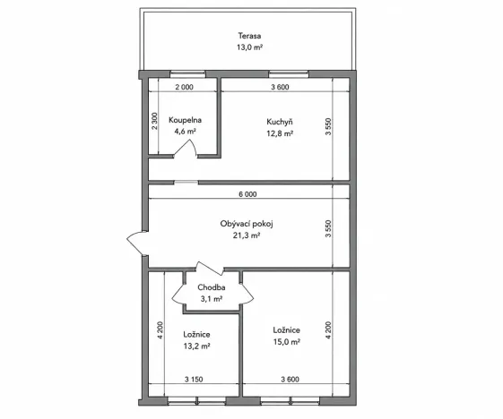 Prodej bytu 3+kk, Praha, Plzeňská, 75 m2