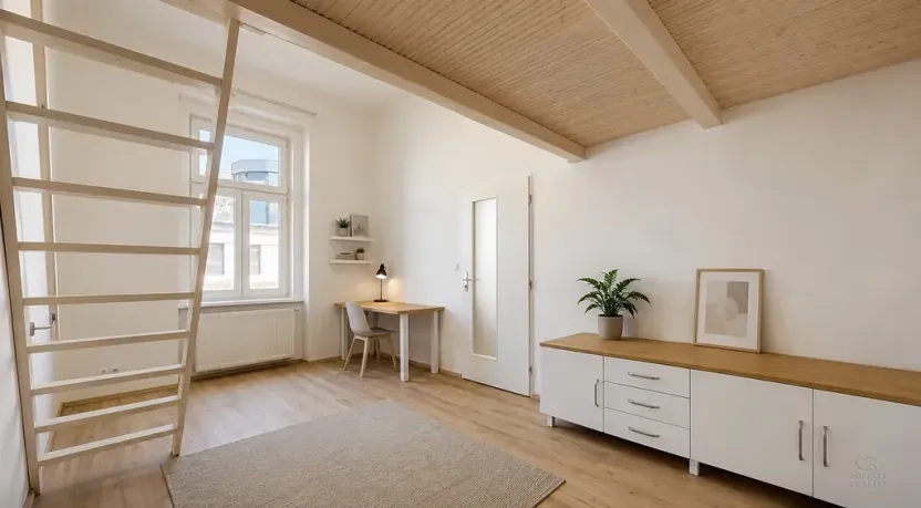 Pronájem bytu 2+kk, Praha - Nusle, Boleslavova, 36 m2