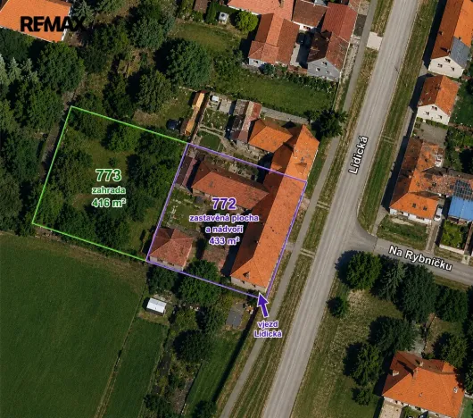 Prodej chalupy, Drnholec, Lidická, 220 m2