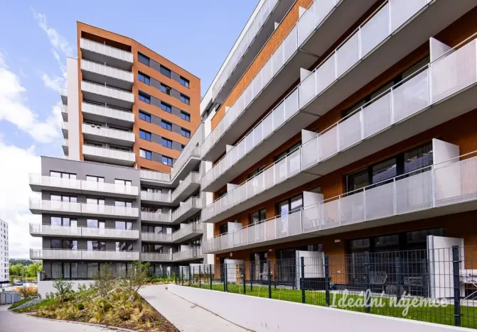 Pronájem bytu 1+kk, Praha - Vysočany, Gerstelova, 33 m2
