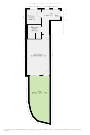 Pronájem bytu 1+kk, Praha - Vysočany, Bukačova, 44 m2