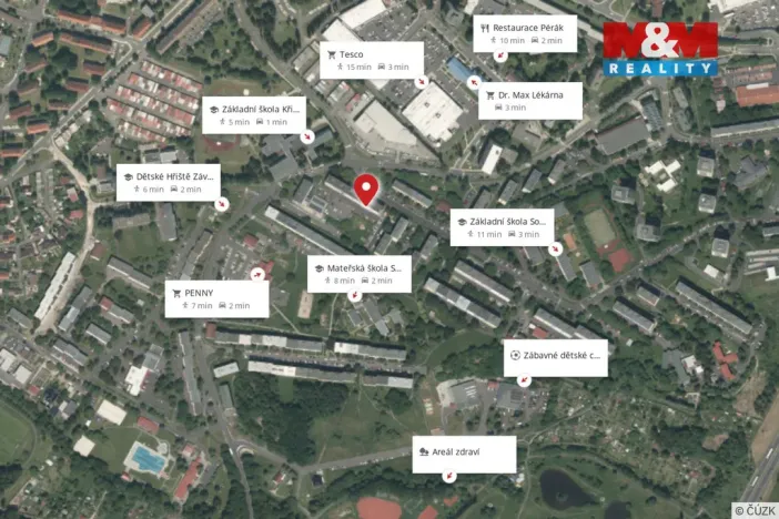 Prodej bytu 3+1, Sokolov, Švabinského, 78 m2