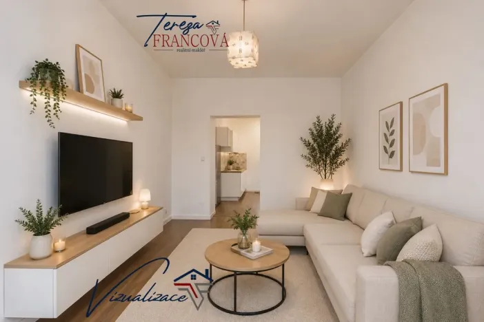 Pronájem bytu 1+1, Prostějov, Vojtěcha Outraty, 35 m2