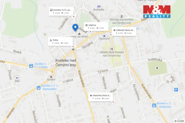 Prodej rodinného domu, Kostelec nad Černými lesy - Kostelec nad Černými Lesy, Generála Vedrala Sázavského, 79 m2