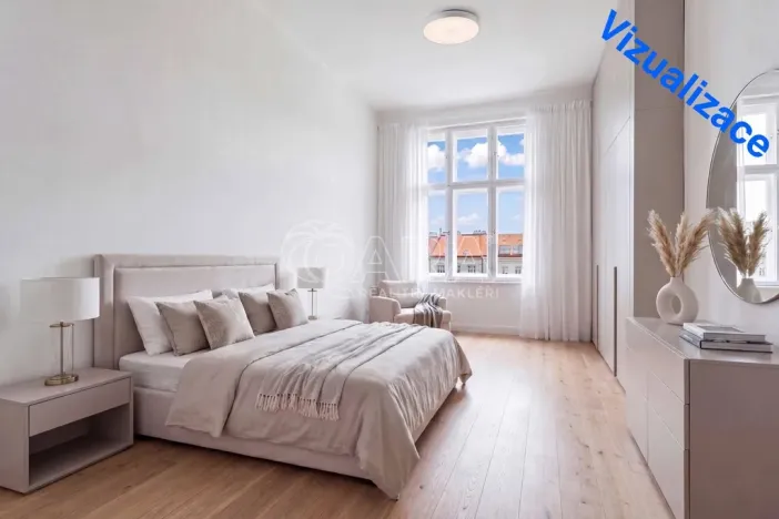 Prodej bytu 2+1, Praha - Žižkov, Škroupovo náměstí, 102 m2