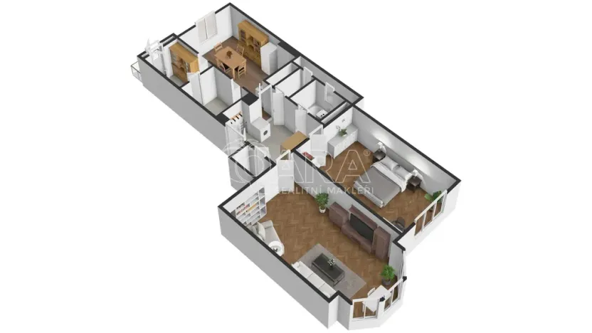 Prodej bytu 2+1, Praha - Žižkov, Škroupovo náměstí, 102 m2