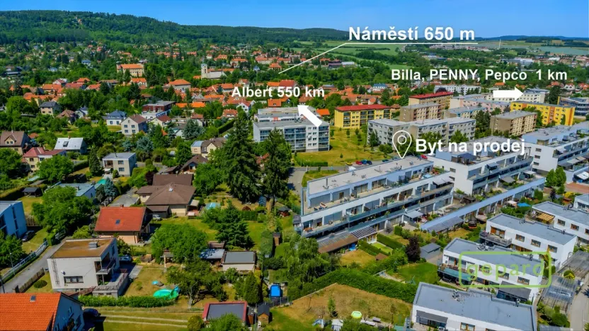 Prodej bytu 3+kk, Mníšek pod Brdy, Ke škole, 73 m2