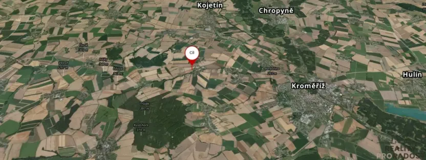 Prodej pozemku pro bydlení, Zlobice, 1173 m2