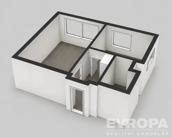 Prodej bytu 1+1, Ostrava - Výškovice, Jičínská, 38 m2