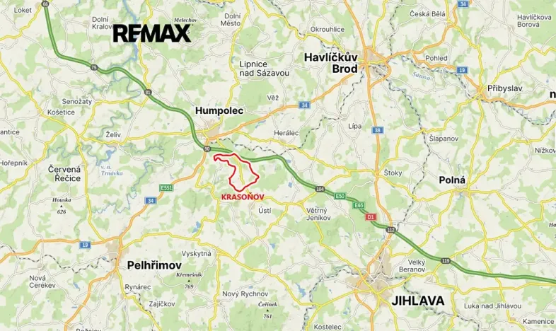 Prodej pozemku pro bydlení, Humpolec, 7831 m2
