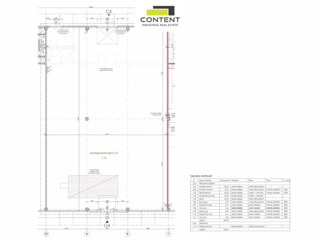 Pronájem skladu, České Budějovice - České Budějovice 2, České Vrbné, 477 m2