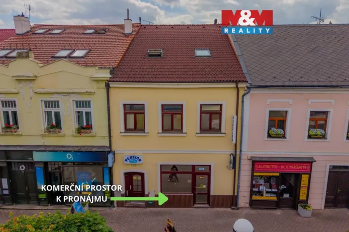 Pronájem obchodního prostoru, Čáslav - Čáslav-Staré Město, Klimenta Čermáka, 55 m2