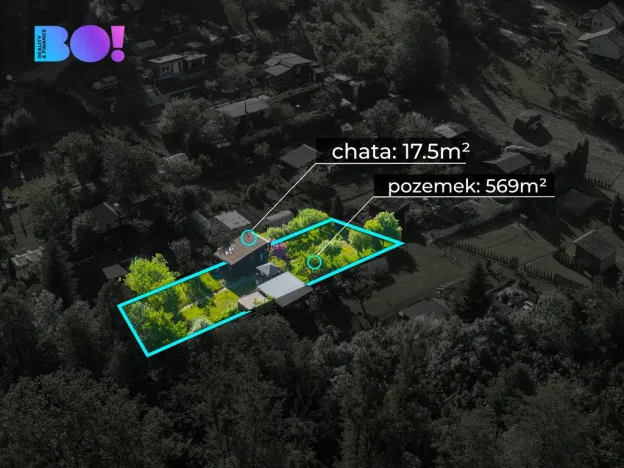 Prodej zahrady, Havířov - Dolní Datyně, 569 m2