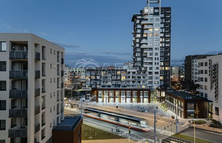 Pronájem bytu 2+kk, Praha - Hlubočepy, náměstí Olgy Scheinpflugové, 55 m2
