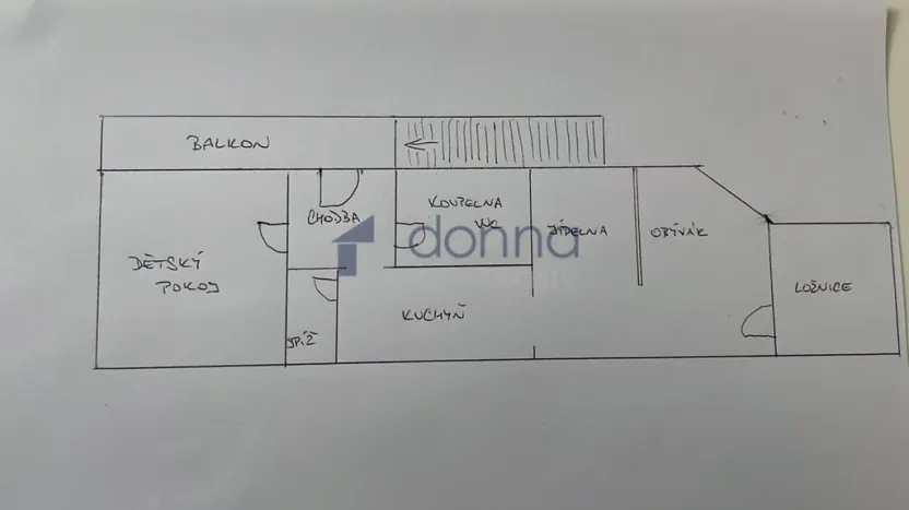 Pronájem bytu 3+kk, Praha, Kutnohorská, 95 m2