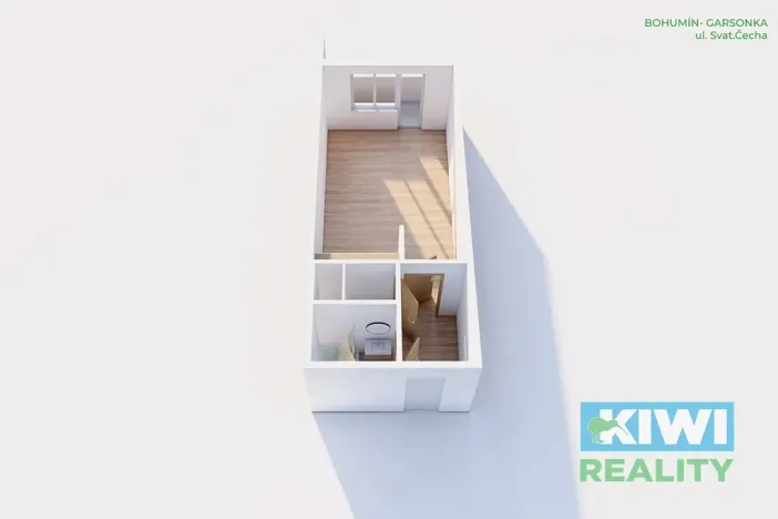 Prodej bytu 1+kk, Bohumín, Svat. Čecha, 28 m2