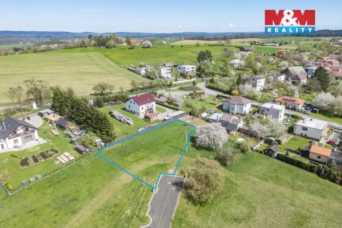 Prodej pozemku pro bydlení, Kasejovice, 1009 m2