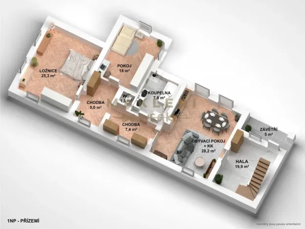 Prodej rodinného domu, Třebešice, 236 m2