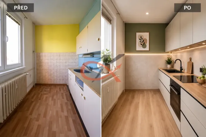 Prodej bytu 3+1, Valašské Meziříčí, Růžová, 60 m2