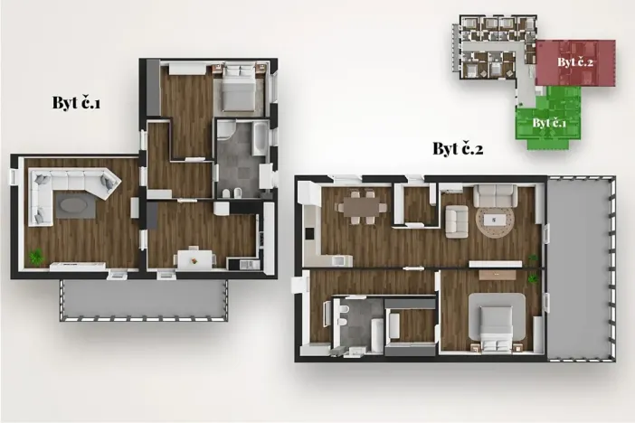 Prodej ubytování, Vysoká Pec, 1631 m2