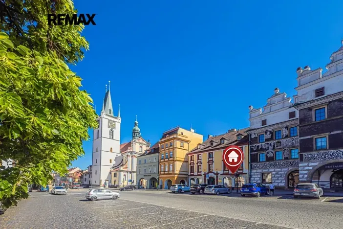 Pronájem obchodního prostoru, Litoměřice, Mírové náměstí, 42 m2