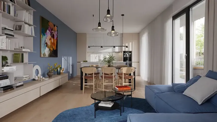 Prodej bytu 1+kk, Praha - Kbely, K Vinoři, 34 m2