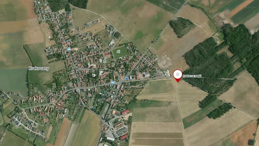 Prodej pozemku, Krakovany, 1997 m2