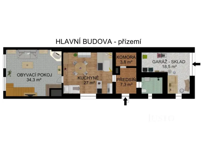 Prodej rodinného domu, Putim, 156 m2
