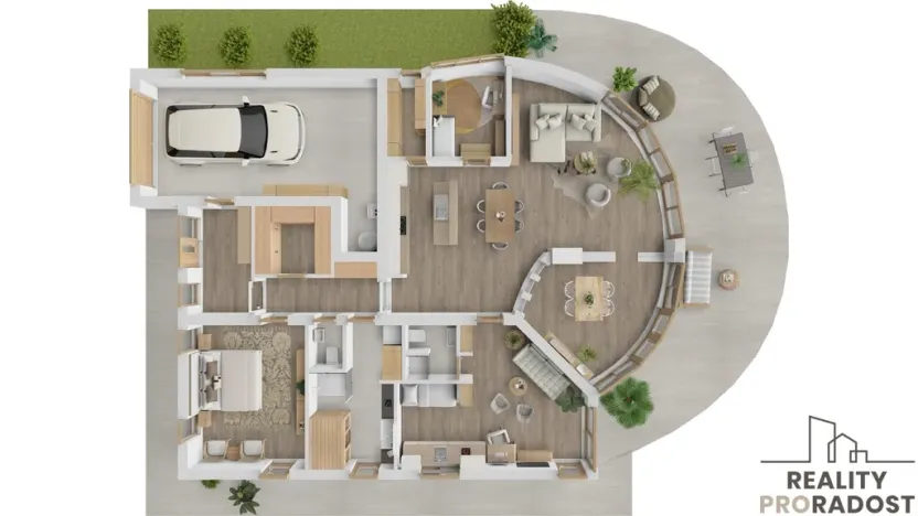 Prodej rodinného domu, Ostrava - Polanka nad Odrou, K Lípě, 206 m2