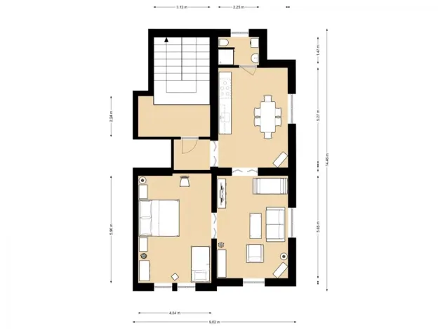Pronájem bytu 2+1, Česká Lípa, Pod Holým vrchem, 72 m2
