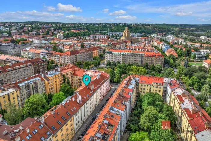 Prodej bytu 1+kk, Praha - Bubeneč, N. A. Někrasova, 49 m2