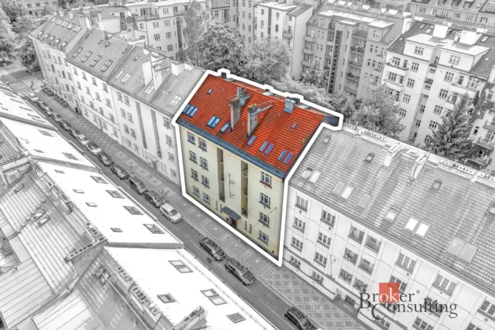 Prodej bytu 1+kk, Praha - Bubeneč, N. A. Někrasova, 49 m2