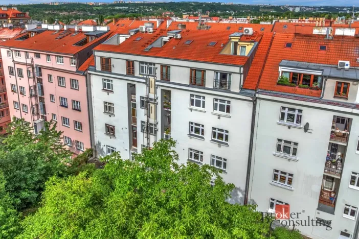 Prodej bytu 1+kk, Praha - Bubeneč, N. A. Někrasova, 49 m2
