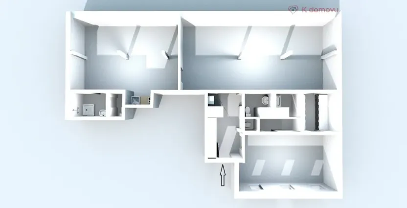 Pronájem bytu 3+1, Brno - Staré Brno, Pekařská, 126 m2