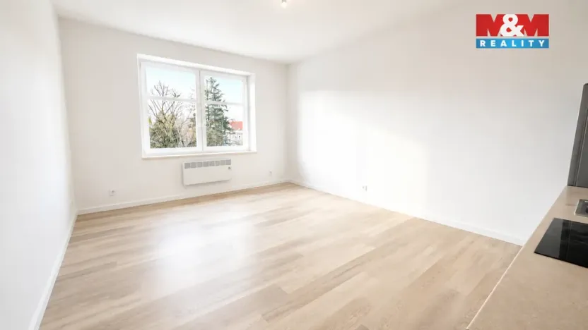 Pronájem bytu 1+kk, Písek - Budějovické Předměstí, Mírové nám., 27 m2